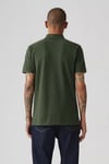 Levi's % 100 Pamuk Standart Fit Düğmeli Erkek Polo Yaka T Shirt 35883-0232 KOYU HAKİ