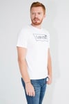Levi's % 100 Pamuklu Bisiklet Yaka Erkek T Shirt 22489-0334 KREM