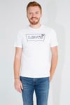 Levi's % 100 Pamuklu Bisiklet Yaka Erkek T Shirt 22489-0334 KREM