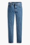 Levi's 501 % 100 Pamuk Regular Fit Normal Bel Düz Paça Jeans Bayan Kot Pantolon A7742-0014 KOYU MAVİ