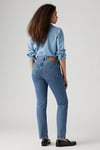 Levi's 501 % 100 Pamuk Regular Fit Normal Bel Düz Paça Jeans Bayan Kot Pantolon A7742-0014 KOYU MAVİ