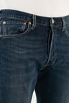 Levi's 501 Pamuklu Normal Bel Regular Fit Jeans Erkek Kot Pantolon A7735-0000 KOYU MAVİ