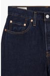 Levi's 501 Pamuklu Regular Fit Normal Bel Düz Paça Jeans Kadın Kot Pantolon A7742-0018 LACİVERT