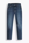 Levi's 501 Pamuklu Yüksek Bel Straight Fit Kısa Paça Jeans Bayan Kot Pantolon 36200-0290 KOYU MAVİ