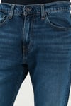 Levi's 505 Streç Pamuklu Regular Fit Düz Paça Jeans Erkek Kot Pantolon 001T2-0005 MAVİ