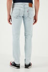 Levi's 511 Pamuklu Slim Fit Dar Paça Jeans Erkek Kot Pantolon A2081-0046 AÇIK MAVİ
