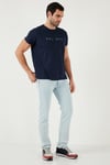 Levi's 511 Pamuklu Slim Fit Dar Paça Jeans Erkek Kot Pantolon A2081-0046 AÇIK MAVİ