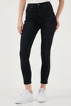 Levi's 721 Pamuklu Skinny Fit Yüksek Bel Dar Paça Jeans Bayan Kot Pantolon A9360-0008 SİYAH