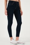 Levi's 721 Skinny Fit Yüksek Bel Jeans Bayan Kot Pantolon A9360-0000 KOYU LACIVERT