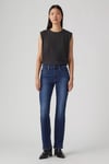 Levi's 725 High Streç Pamuklu Normal Bel Düz Paça Bootcut Jeans Bayan Kot Pantolon 18759-0196 LACİVERT