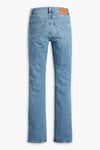 Levi's 725 Streç Pamuklu Normal Bel Düz Paça Flare Jeans Bayan Kot Pantolon 18759-0116 MAVİ