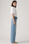 Levi's Baggy Pamuklu Loose Fit Yüksek Bel Bol Paça Jeans Bayan Kot Pantolon 001TI-0004 MAVİ