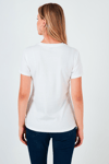 Levi's Baskılı % 100 Pamuk Bisiklet Yaka Bayan T Shirt 17369-1313 BEYAZ