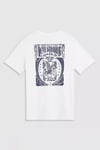 Levi's Baskılı % 100 Pamuk Standart Fit Bisiklet Yaka Erkek T Shirt 22491-1855 BEYAZ