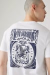 Levi's Baskılı % 100 Pamuk Standart Fit Bisiklet Yaka Erkek T Shirt 22491-1855 BEYAZ