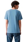 Levi's Baskılı % 100 Pamuk Standart Fit Bisiklet Yaka Erkek T Shirt 22491-1951 MAVİ