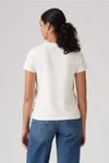 Levi's Baskılı Pamuklu Relaxed Fit Bisiklet Yaka Bayan T Shirt A2086-0383 KREM