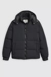 Levi's Kapitoneli Regular Fit Kapüşonlu Erkek Mont A8557-0000 SİYAH