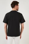 Levi's Logolu Relaxed Fit Bisiklet Yaka % 100 Pamuk Erkek T Shirt A2082-0030 SİYAH