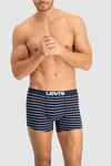 Levi's Logolu Yumuşak Pamuklu 2 Pack Erkek Boxer 37149-0209 LACİVERT