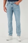 Levi's Lse 502 Pamuklu Regular Tapered Fit Normal Bel Düz Paça Jeans Erkek Kot Pantolon A2088-0045 Buz Mavisi