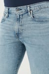 Levi's Lse 502 Pamuklu Regular Tapered Fit Normal Bel Düz Paça Jeans Erkek Kot Pantolon A2088-0045 Buz Mavisi