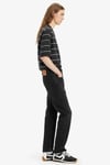 Levi's Lse 502 Pamuklu Regular Tapered Fit Dar Parça Jeans Erkek Kot Pantolon A2088-0023 SİYAH