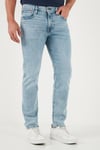 Levi's Lse 502 Pamuklu Regular Tapered Fit Normal Bel Düz Paça Jeans Erkek Kot Pantolon A2088-0045 Buz Mavisi