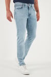 Levi's Lse 502 Pamuklu Regular Tapered Fit Normal Bel Düz Paça Jeans Erkek Kot Pantolon A2088-0045 Buz Mavisi