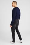 Levi's Lse 502 Pamuklu Tapered Fit Daralan Paça Jeans Erkek Kot Pantolon A2088-0065 SİYAH