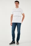 Levi's Lse 512 Slim Tapered Normal Bel Daralan Paça Jeans Erkek Kot Pantolon A2087-0037 LACİVERT