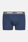 Levi's Organik Pamuklu 2 Pack Erkek Boxer 37149-0815 LACİVERT-GRİ