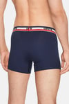Levi's Organik Pamuklu 2 Pack Erkek Boxer 37149-0815 LACİVERT-GRİ