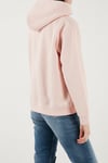 Levi's Pamuk Karışımlı Regular Fit Kapüşonlu Logolu Bayan Sweat 001U6-0006 PEMBE