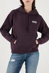 Levi's Pamuk Karışımlı Regular Fit Kapüşonlu Logolu Bayan Sweat 001U6-0005 MOR
