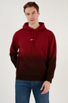 Levi's Pamuklu Kanguru Cepli Kapüşonlu Relaxed Fit Erkek Sweat A4233-0026 BORDO