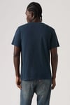 Levi's Pamuklu Regular Fit Bisiklet Yaka Erkek T Shirt A2082-0372 İNDİGO