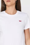 Levi's Pamuklu Regular Fit Bisiklet Yaka Kadın T Shirt 39185-0122 BEYAZ