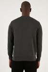 Levi's Pamuklu Regular Fit Bisiklet Yaka Erkek Sweat A2824-0007 ANTRASİT