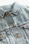 Levi's Pamuklu Regular Fit Çift Cepli Bayan Kot Ceket 29945-0100 AÇIK MAVİ
