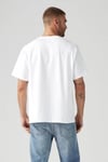 Levi's Pamuklu Regular Fit Logolu Bisiklet Yaka Erkek T Shirt A9440-0002 BEYAZ