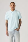 Levi's Pamuklu Regular Fit Logolu Düğmeli Erkek Polo Yaka T Shirt 005FM-0005 MAVİ