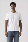 Levi's Pamuklu Relaxed Fit Logolu Bisiklet Yaka Erkek T Shirt 005GX-0000 BEYAZ