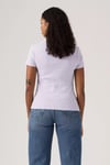 Levi's Pamuklu Slim Fit Logolu Bisiklet Yaka Kadın T Shirt 000KK-0017 LİLA