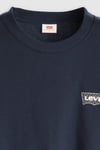 Levi's Pamuklu Standart Fit Bisiklet Yaka Bayan Sweat A8800-0049 LACİVERT