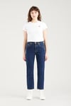 Levi's Pamuklu Yüksek Bel Straigt Leg 501 Jeans Bayan Kot Pantolon 36200-0179 LACİVERT
