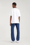 Levi's Relaxed Fit Bisiklet Yaka % 100 Pamuk Erkek T Shirt A0637-0000 BEYAZ