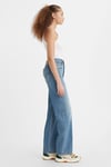 Levi's Ribcage Straight Fit Yüksek Bel Düz Paça Jeans Kadın Kot Pantolon 001TG-0001 MAVİ
