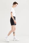 Levi's Yüksek Bel % 100 Pamuk Kot Bayan Short 85833-0016 SİYAH