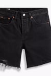 Levi's Yüksek Bel % 100 Pamuk Kot Bayan Short 85833-0016 SİYAH